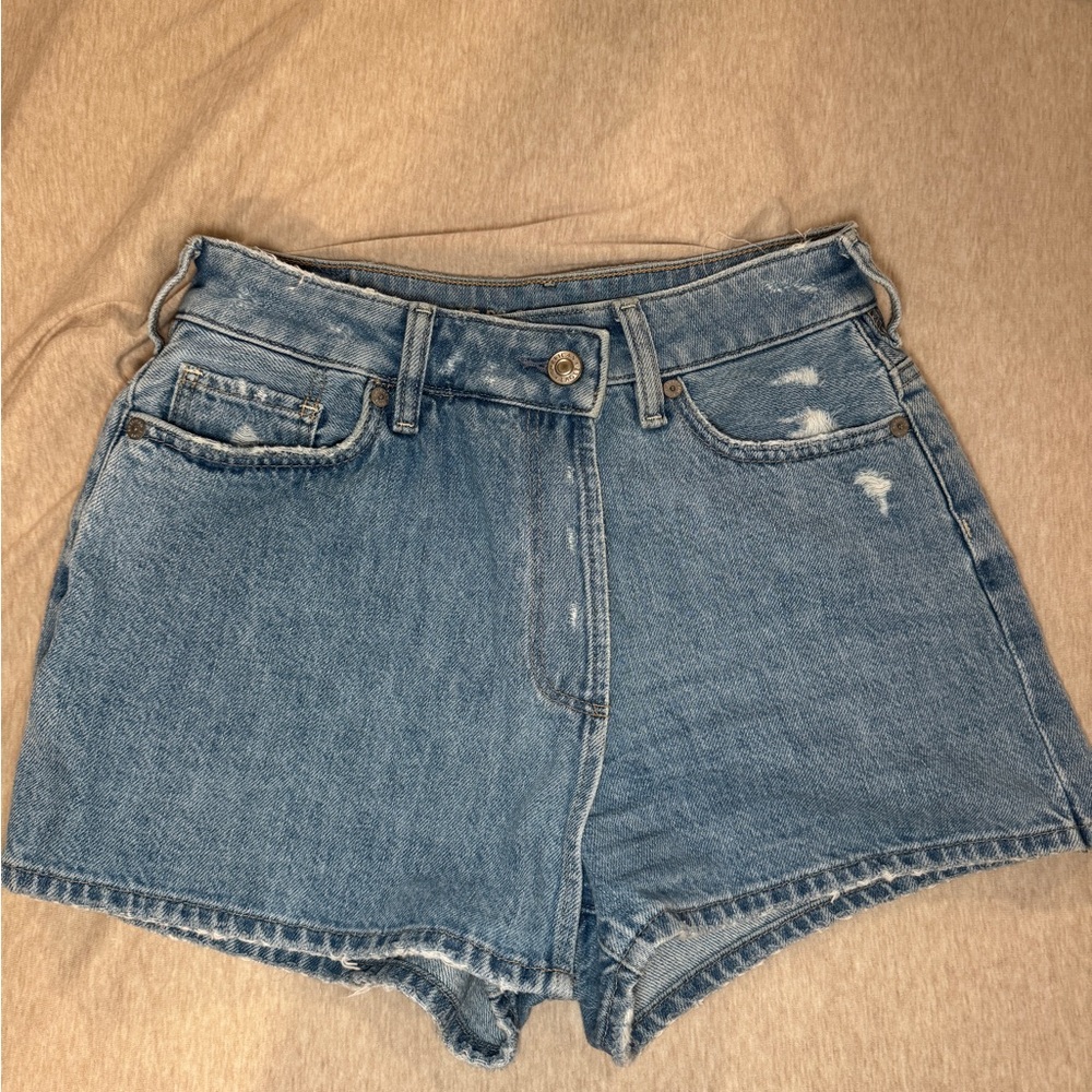 Denim Blue Women's Shorts